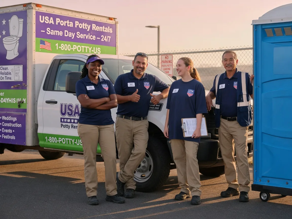 Porta Potty Rental company in Levan, UT
